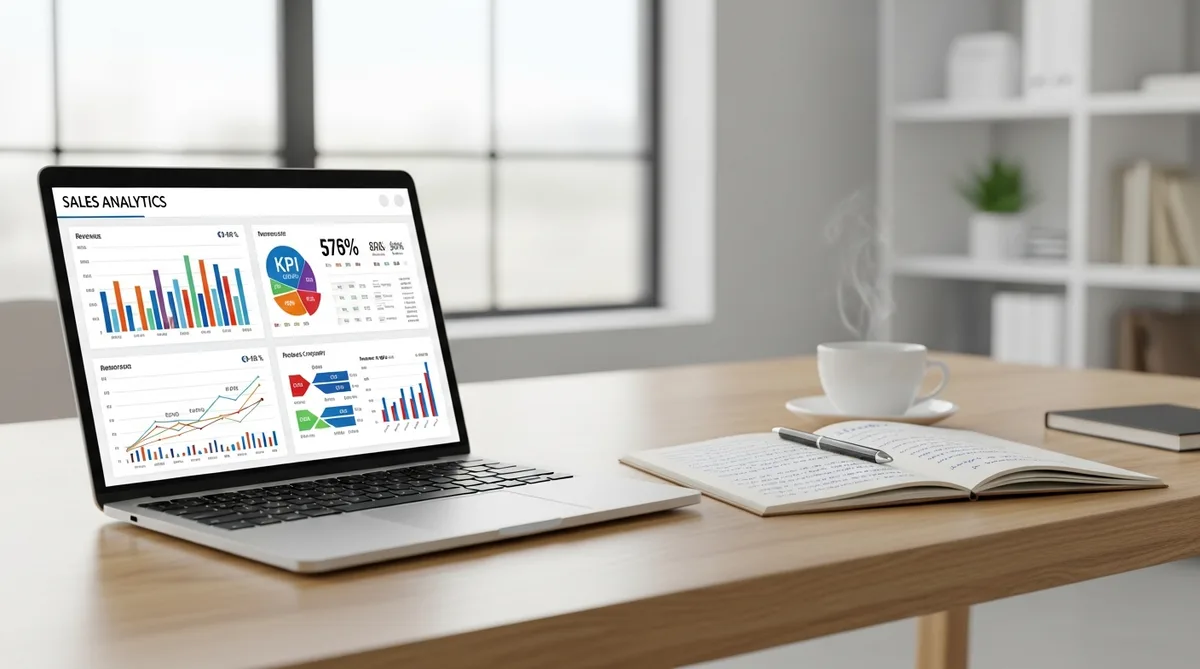 Sales analysis for SMEs with dashboards and charts